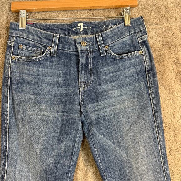 7 for all Mankind A Pocket Jeans size 26 Bootcut Boot Cut - Picture 3 of 15